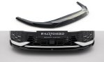 Maxton Front Ansatz V.4 VW Golf GTI / GTE / R-Line Mk8 Facelift schwarz Hochglanz VW-GO-8F-GTI-FD4-G