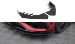 Maxton Front Flaps Mercedes-Benz A 45 AMG W176 Facelift schwarz Hochglanz MEA176FAEROCNC-FSF1-G