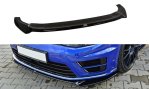 Maxton Front Ansatz V.2 für VW Golf 7 R / R-Line schwarz Hochglanz VW-GO-7-R-FD2-G