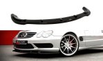 Maxton Front Ansatz für MERCEDES SL R230 AMG schwarz Hochglanz ME-SL-R230-AMG-FD1-G