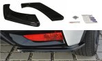 Maxton Heck Ansatz Flaps Diffusor für Honda Civic Mk9 Facelift schwarz Hochglanz HO-CI-9F-RSD1-G