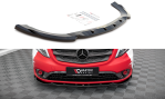 Maxton Front Ansatz V.1 für Mercedes-Benz Vito W447 Facelift schwarz Hochglanz ME-VI-W447F-FD1-G