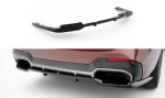 Maxton Mittlerer Cup Diffusor Heck Ansatz BMW iX3 M-Paket G08 Facelift schwarz Hochglanz BM-IX3-1-MPACK-RD1G+RD2-G