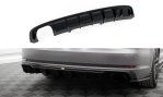 Maxton Diffusor Heck Ansatz Audi A4 S-line B9 (Version mit einseitigem Doppelauspuffendrohr) AU-A4-B9-SLINE-RS1GOO_