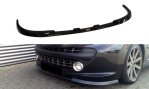 Maxton Front Ansatz für PEUGEOT 207 vor Facelift schwarz Hochglanz PE-207-FD1-G