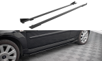 Maxton Street Pro Seitenschweller Ansatz für + Flaps Ford Fiesta ST Mk6 schwarz Hochglanz FOFI6STCNC-SD1BRB+SF1-G