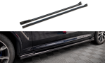 Maxton Seitenschweller Ansatz für V.2 für BMW X4 M-Paket G02 schwarz Hochglanz BM-X4-02-MPACK-SD2-G