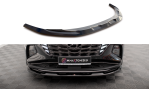 Maxton Front Ansatz V.1 für Hyundai Tucson Mk4 schwarz Hochglanz HY-TU-4-FD1-G