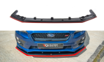 Maxton Front Ansatz V.4 für SUBARU WRX STI SUIM4WRXSTI-FD2G+FD2R-RED