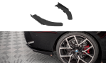 Maxton Street Pro Heck Ansatz Flaps Diffusor +Flaps für BMW 4er M-Paket G22 schwarz Hochglanz BM4G22MPACKCNC-RSD1BRB+RSF1-G