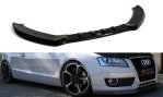Maxton Front Ansatz für Audi A5 8T schwarz Hochglanz AU-A5-FD1-G