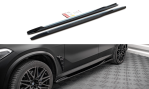 Maxton Seitenschweller Ansatz für BMW X5M F95 schwarz Hochglanz BM-X5M-05-SD1-G