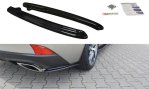 Maxton Heck Ansatz Flaps Diffusor für Lexus IS Mk3 Facelift T schwarz Hochglanz LE-IS-3F-T-RSD1-G