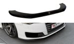 Maxton Front Ansatz für Audi A6 Ultra C7 FL schwarz Hochglanz AU-A6-C7-U-FD1-G