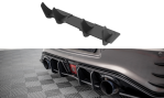 Maxton Street Pro Heckschürze für Nissan 370Z Nismo Facelift NI370ZNISMOCNC-RS1BRB