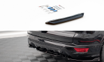 Maxton Mittlerer Diffusor Heck Ansatz für Ford Escape ST-Line Mk3 schwarz Hochglanz FO-ES-3-STLINE-RD1-G