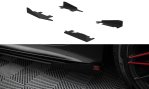 Maxton Side Flaps Audi A7 RS7 Look C7 schwarz Hochglanz AUA7C7SLINECNC-SF1-G