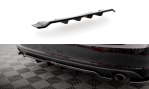 Maxton Mittlerer Diffusor Heck Ansatz DTM Look für V.2 Volvo V90 Mk2 schwarz Hochglanz VO-V90-2-RD2G+RD1-G