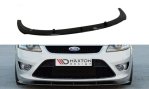 Maxton Front Ansatz für Ford Focus ST Mk2 FL schwarz Hochglanz FO-FO-2F-ST-FD1-G