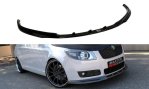 Maxton Front Ansatz für Skoda Fabia Mk2 schwarz Hochglanz SK-FA-2-FD1-G