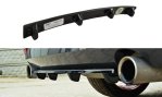 Maxton Mittlerer Diffusor Heck Ansatz für BMW 4er F32 M Paket im DTM LOOK schwarz Hochglanz BM-4-F32-MPACK-RD1+RD2-G