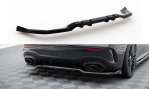 Maxton Mittlerer Cup Diffusor Heck Ansatz Mercedes-AMG A35 Hatchback W177 schwarz Hochglanz ME-A-177F-35-RD1G+RD2-G
