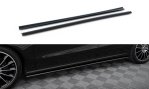 Maxton Seitenschweller Ansatz Mercedes-Benz CLA C118 schwarz Hochglanz ME-CLA-118-SD1-G