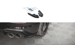 Maxton Heck Ansatz Flaps Diffusor V.4 für Volkswagen Golf R Mk8 schwarz Hochglanz VW-GO-8-R-RSD4-G