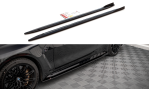 Maxton Seitenschweller Ansatz für V.1 für BMW M4 G82 schwarz Hochglanz BM-4-G82-M-SD1-G