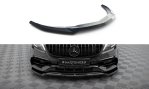 Maxton Front Ansatz V.1 Mercedes-Benz A AMG-Line W176 Facelift schwarz Hochglanz ME-A-176F-AMGLINE-FD1-G