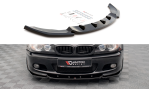 Maxton Front Ansatz V.2 für BMW 3er Coupe M-Paket E46 schwarz Hochglanz BM-3-46-C-MPACK-FD2-G