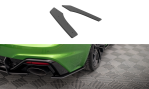 Maxton Street Pro Heck Ansatz Flaps Diffusor für Audi RS5 F5 Facelift AURS52FCNC-RSD1BRB