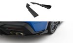 Maxton Street Pro Heck Ansatz Flaps Diffusor + Flaps Ford Mustang GT Mk7 schwarz Hochglanz FOMU7GTCNC-RSD1BRB+RSF1-G