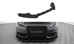 Maxton Street Pro Front Ansatz + Flaps Audi S5 / A5 S-Line 8T schwarz Hochglanz AUS51CNC-FD1BRB+FSF1-G