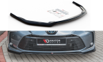 Maxton Front Ansatz für Toyota Corolla XII Limousine  schwarz Hochglanz TO-CO-12-S-FD1-G