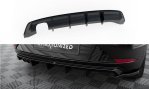 Maxton Diffusor Heck Ansatz Seat Leon Mk3 Facelift schwarz Hochglanz SE-LE-3F-RS1-G