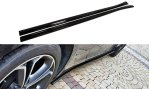 Maxton Seitenschweller Ansatz Cup Opel Astra J GTC schwarz Hochglanz OP-AS-4-GTC-SD1-G