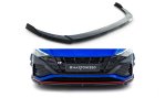 Maxton Front Ansatz V.1 Hyundai Elantra N Mk7 schwarz Hochglanz HY-EL-7-N-FD1-G