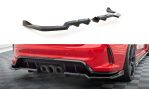Maxton Mittlerer Diffusor Heck Ansatz DTM Look für V.2 Honda Civic Type-R Mk 11 schwarz Hochglanz HO-CI-11-TYPE-R-RSD2G+RD1-G