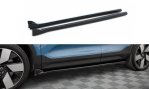 Maxton Seitenschweller Ansatz Volvo C40 Mk1 schwarz Hochglanz VO-C40-1-SD1-G
