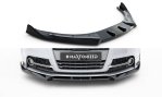 Maxton Front Ansatz V.3 Audi TT S / TT S-Line 8J Facelift schwarz Hochglanz AU-TT-2-SLINE-FD3-G