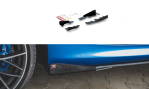 Maxton Side Flaps BMW 1er F21 M135i / M140i / M-Paket schwarz Hochglanz BM1F20MCNC-SRF1-G