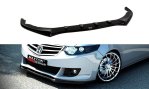 Maxton Front Ansatz für HONDA ACCORD MK 8 VORFACELIFT schwarz Hochglanz HO-AC-8-FD1-G