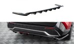 Maxton Mittlerer Cup Diffusor Heck Ansatz Toyota RAV4 GR Sport Mk5 schwarz Hochglanz TO-RAV4-5-GRSPORT-RD1G+RD2-G