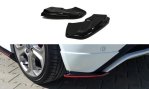 Maxton Heck Ansatz Flaps Diffusor für Ford Fiesta ST / ST-Line / Zetec S Mk7 FL schwarz Hochglanz FO-FI-7F-ST-RSD1-G