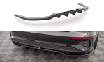 Maxton Mittlerer Diffusor Heck Ansatz DTM Look für Audi A3 S-Line Limousine 8Y schwarz Hochglanz AU-A3-8Y-SLINE-S-RD1G+RD2-G