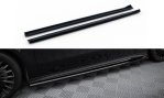 Maxton Seitenschweller Ansatz Mercedes-AMG A35 W177 Facelift schwarz Hochglanz ME-A-177F-35-SD1-G