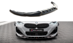 Maxton Front Ansatz V.2 für BMW 2 Coupe M-Paket / M240i G42 schwarz Hochglanz BM-2-42-MPACK-FD2-G