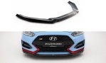 Maxton Front Ansatz V.1 Hyundai Veloster N Mk2 schwarz Hochglanz HY-VE-2-N-FD1-G