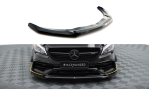 Maxton Front Ansatz V.3 Mercedes-AMG CLA 45 Aero C117 Facelift schwarz Hochglanz ME-CLA-117-45-AMG-AERO-FD1-G